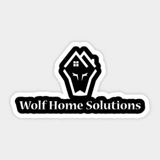 Wolf Home Solutions Sticker